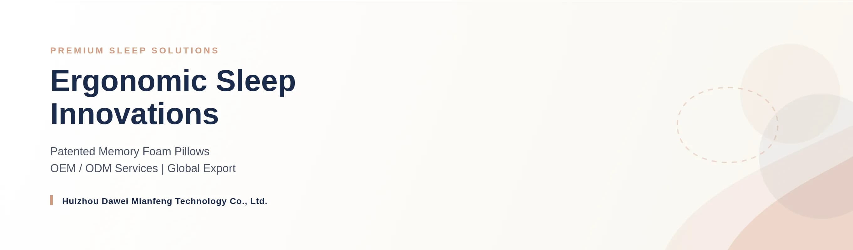 Huizhou Dawei Mianfeng Technology Co., Ltd. banner