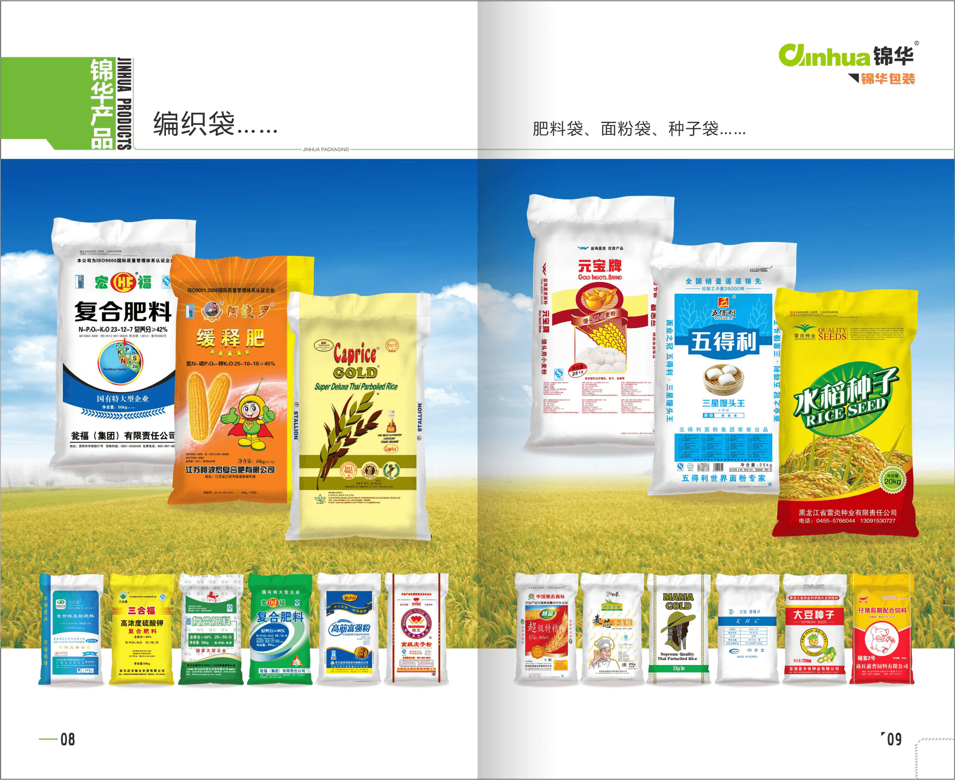 Plastic Woven Bag (PP Woven Bag, Custom Color Printing), Packaging Bags from Shangqiu, China - Henan Shangqiu Jinhua Packaging Technology Co., Ltd.