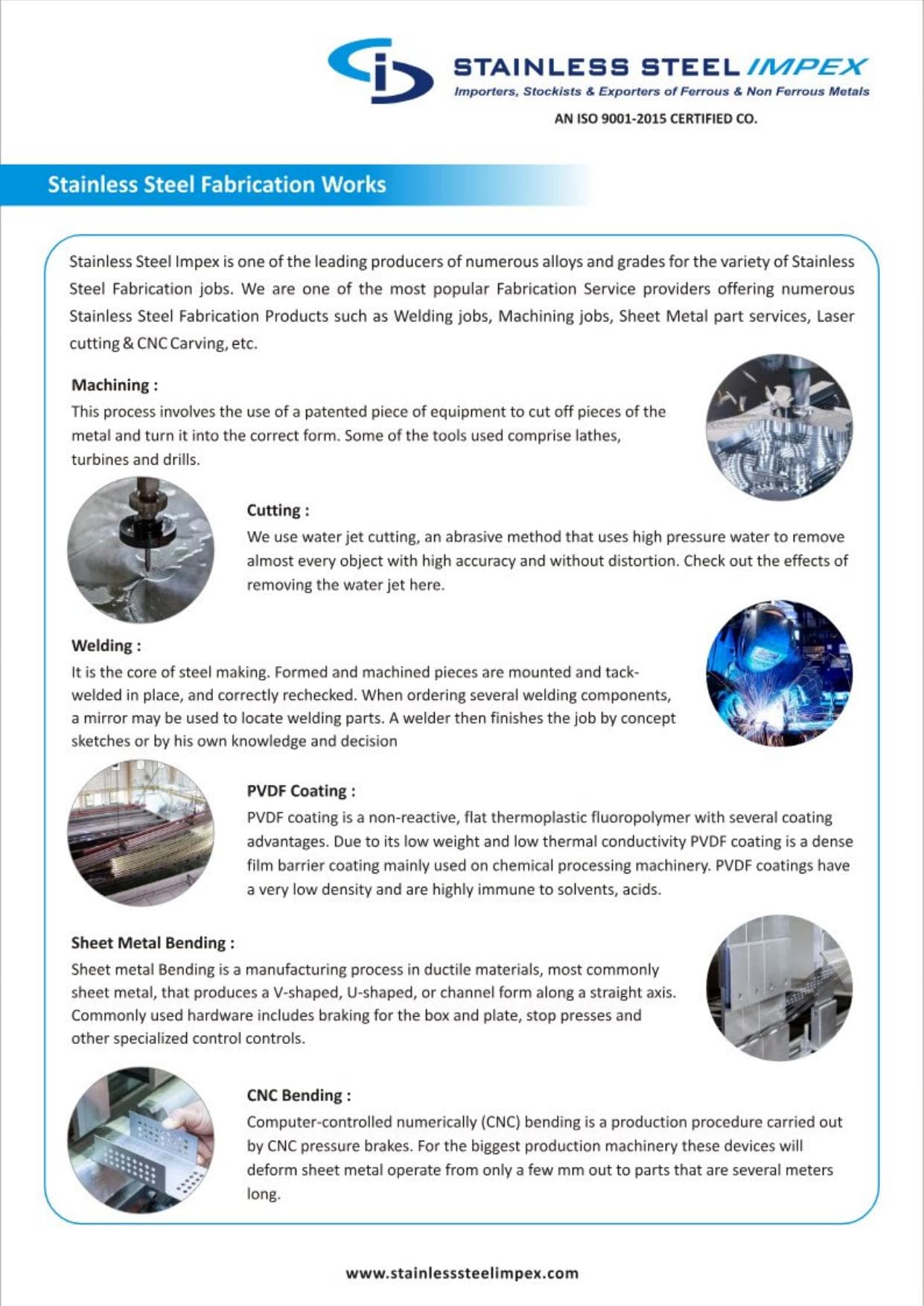 Ferrous & Non-Ferrous Metal Stockist, Steel Plates from Mumbai, India - Stainless Steel Impex