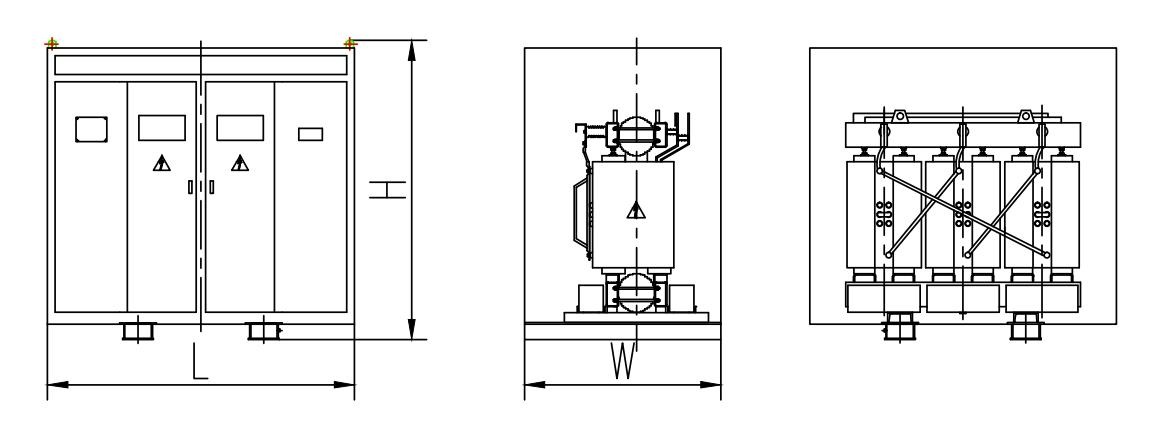 SC(B)10 35kV Epoxy-Resin Cast Dry-Type Power Transformer