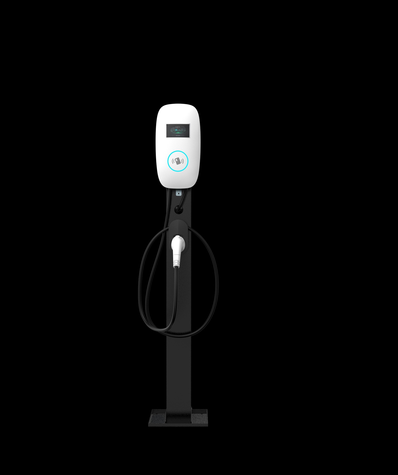 INTEK-AC-3.5/7kW Pedestal AC EV Charger, Electric Vehicle Charging Equipment from Hefei, China - Anhui Yidian Technology Co., Ltd.