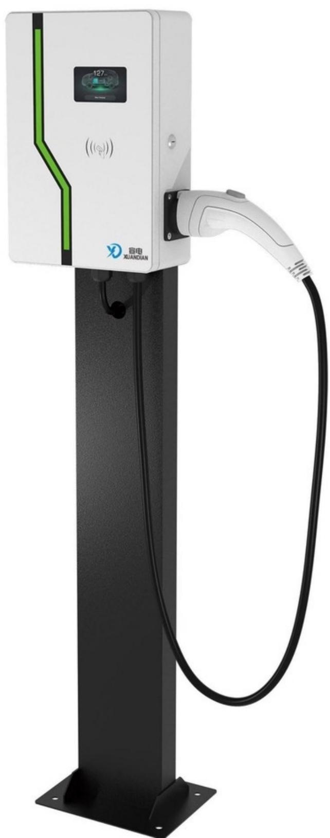 INTEK-AC-7/11/22kW Pedestal AC EV Charger