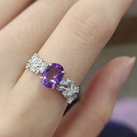 Amethyst Ring, Jewelry & Accessories from Taizhou, China - Lanmao Jewelry — Taizhou Huihuan International Trading Co., Ltd.