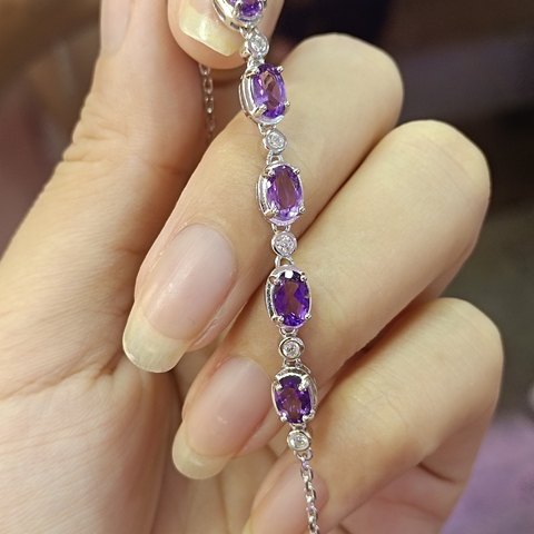 Amethyst Bracelet, Jewelry & Accessories from Taizhou, China - Lanmao Jewelry — Taizhou Huihuan International Trading Co., Ltd.
