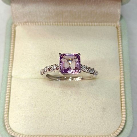 Amethyst Square Ring, Jewelry & Accessories from Taizhou, China - Lanmao Jewelry — Taizhou Huihuan International Trading Co., Ltd.