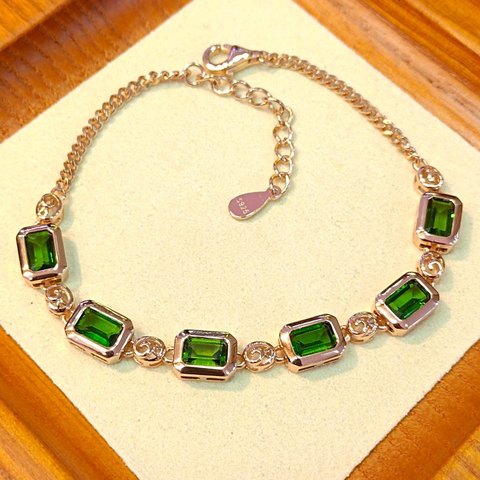 Diopside Bracelet, Jewelry & Accessories from Taizhou, China - Lanmao Jewelry — Taizhou Huihuan International Trading Co., Ltd.