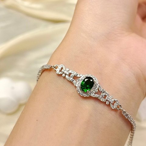 Diopside Bracelet, Jewelry & Accessories from Taizhou, China - Lanmao Jewelry — Taizhou Huihuan International Trading Co., Ltd.