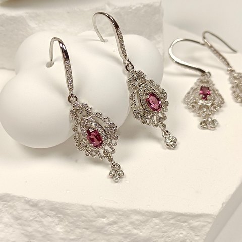 Purple Garnet Earrings, Jewelry & Accessories from Taizhou, China - Lanmao Jewelry — Taizhou Huihuan International Trading Co., Ltd.