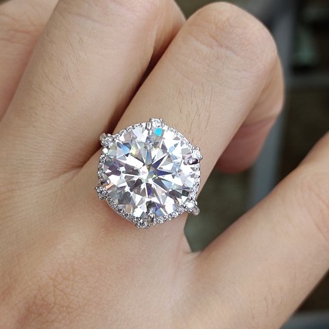 Moissanite Ring, Jewelry & Accessories from Taizhou, China - Lanmao Jewelry — Taizhou Huihuan International Trading Co., Ltd.