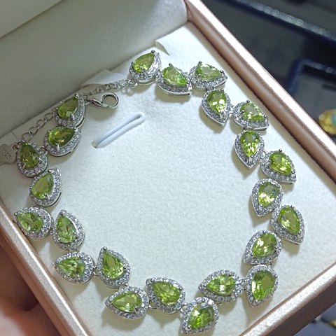 Peridot Wheat Bracelet, Jewelry & Accessories from Taizhou, China - Lanmao Jewelry — Taizhou Huihuan International Trading Co., Ltd.