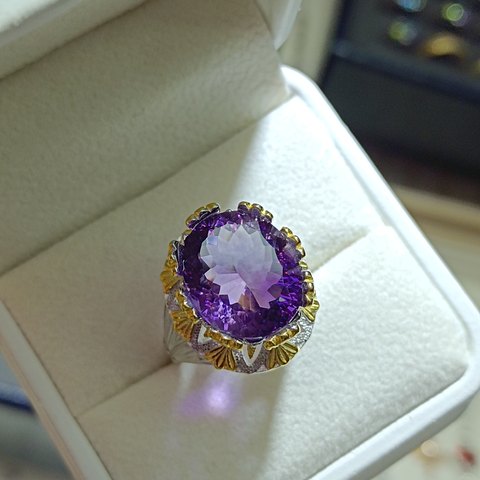 Amethyst Ring, Jewelry & Accessories from Taizhou, China - Lanmao Jewelry — Taizhou Huihuan International Trading Co., Ltd.