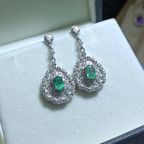 Emerald Earrings, Jewelry & Accessories from Taizhou, China - Lanmao Jewelry — Taizhou Huihuan International Trading Co., Ltd.