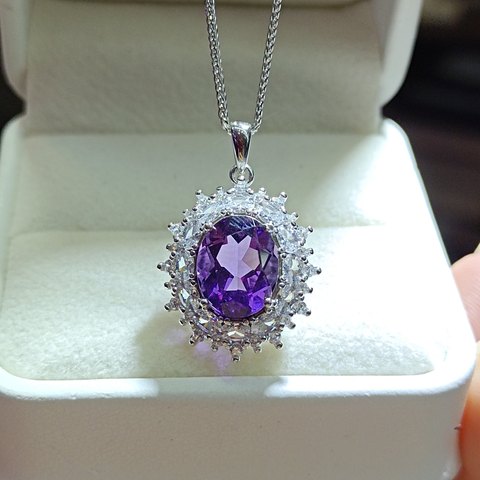Amethyst Pendant — Chain Not Included, Jewelry & Accessories from Taizhou, China - Lanmao Jewelry — Taizhou Huihuan International Trading Co., Ltd.
