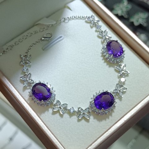 Amethyst Bracelet, Jewelry & Accessories from Taizhou, China - Lanmao Jewelry — Taizhou Huihuan International Trading Co., Ltd.
