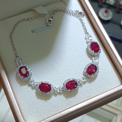 Ruby Bracelet, Jewelry & Accessories from Taizhou, China - Lanmao Jewelry — Taizhou Huihuan International Trading Co., Ltd.