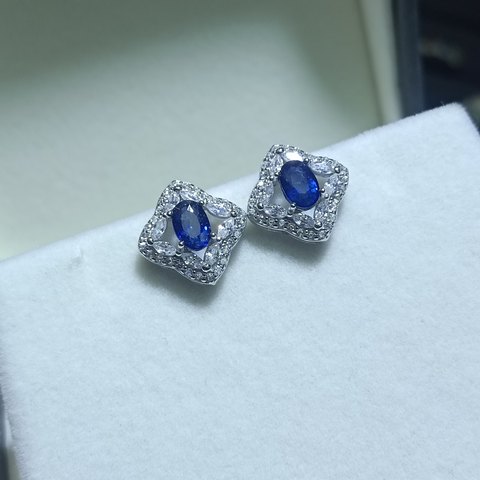 Sapphire Earrings, Jewelry & Accessories from Taizhou, China - Lanmao Jewelry — Taizhou Huihuan International Trading Co., Ltd.