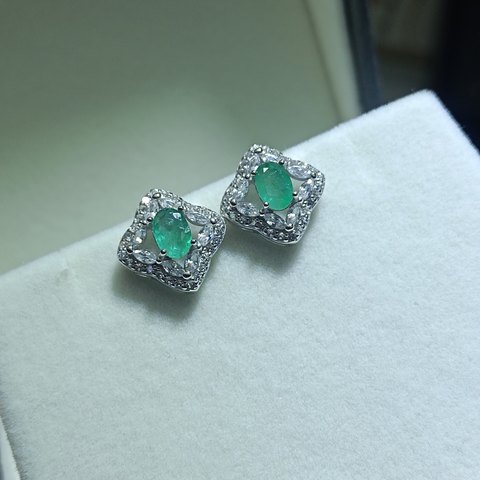 Emerald Earrings, Jewelry & Accessories from Taizhou, China - Lanmao Jewelry — Taizhou Huihuan International Trading Co., Ltd.