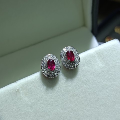 Ruby Earrings, Jewelry & Accessories from Taizhou, China - Lanmao Jewelry — Taizhou Huihuan International Trading Co., Ltd.