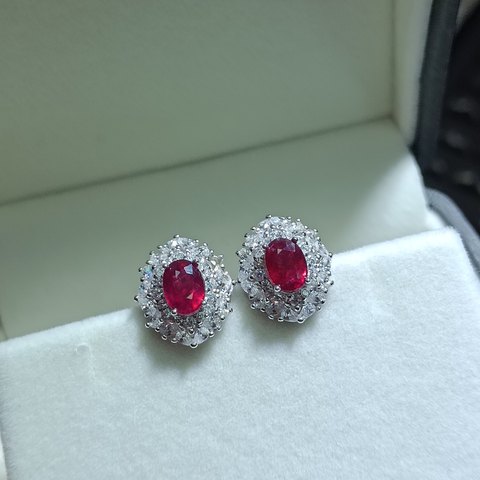 Ruby Earrings, Jewelry & Accessories from Taizhou, China - Lanmao Jewelry — Taizhou Huihuan International Trading Co., Ltd.