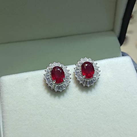 Ruby Earrings, Jewelry & Accessories from Taizhou, China - Lanmao Jewelry — Taizhou Huihuan International Trading Co., Ltd.