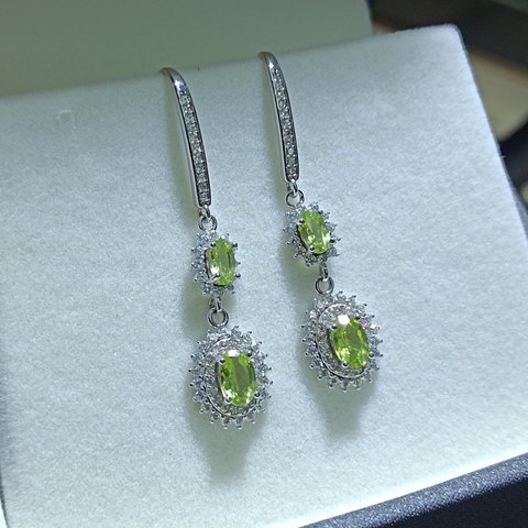 Peridot Earrings, Jewelry & Accessories from Taizhou, China - Lanmao Jewelry — Taizhou Huihuan International Trading Co., Ltd.