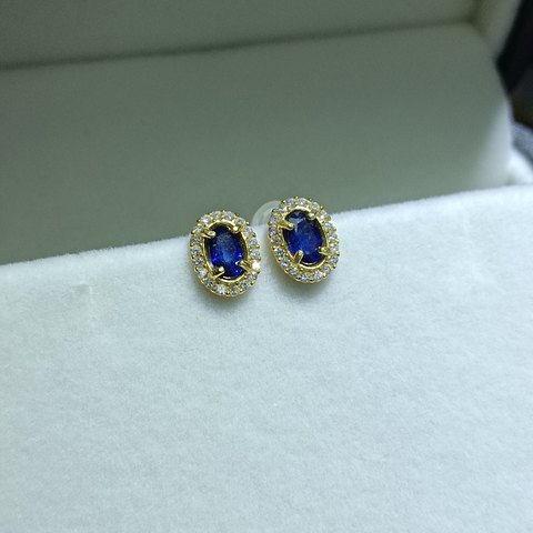 Sapphire Earrings, Jewelry & Accessories from Taizhou, China - Lanmao Jewelry — Taizhou Huihuan International Trading Co., Ltd.