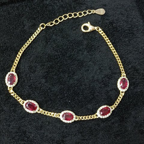 Ruby Bracelet, Jewelry & Accessories from Taizhou, China - Lanmao Jewelry — Taizhou Huihuan International Trading Co., Ltd.