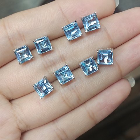 Topaz Earrings, Jewelry & Accessories from Taizhou, China - Lanmao Jewelry — Taizhou Huihuan International Trading Co., Ltd.