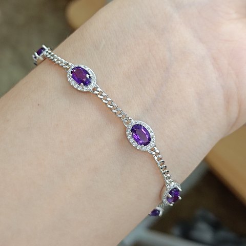 Amethyst Bracelet, Jewelry & Accessories from Taizhou, China - Lanmao Jewelry — Taizhou Huihuan International Trading Co., Ltd.