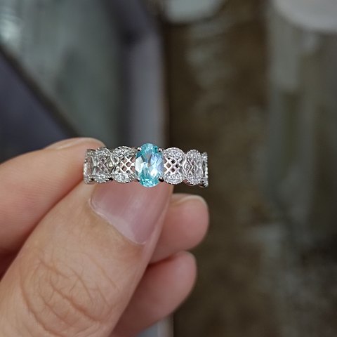 Lab-Grown Paraiba Ring, Jewelry & Accessories from Taizhou, China - Lanmao Jewelry — Taizhou Huihuan International Trading Co., Ltd.