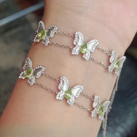 Peridot Bracelet, Jewelry & Accessories from Taizhou, China - Lanmao Jewelry — Taizhou Huihuan International Trading Co., Ltd.
