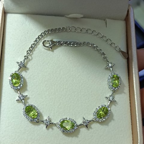 Peridot Bracelet, Jewelry & Accessories from Taizhou, China - Lanmao Jewelry — Taizhou Huihuan International Trading Co., Ltd.