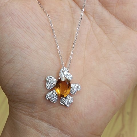 Citrine Necklace, Jewelry & Accessories from Taizhou, China - Lanmao Jewelry — Taizhou Huihuan International Trading Co., Ltd.