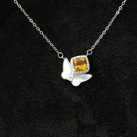Citrine Necklace, Jewelry & Accessories from Taizhou, China - Lanmao Jewelry — Taizhou Huihuan International Trading Co., Ltd.