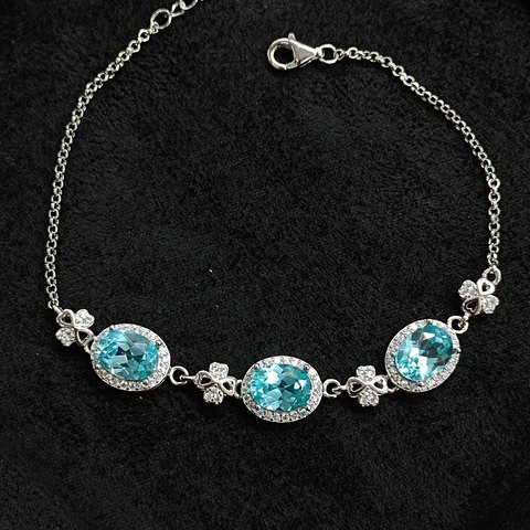 Lab-Grown Paraiba Bracelet, Jewelry & Accessories from Taizhou, China - Lanmao Jewelry — Taizhou Huihuan International Trading Co., Ltd.