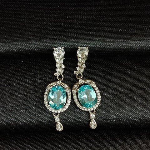 Lab-Grown Paraiba Earrings, Jewelry & Accessories from Taizhou, China - Lanmao Jewelry — Taizhou Huihuan International Trading Co., Ltd.