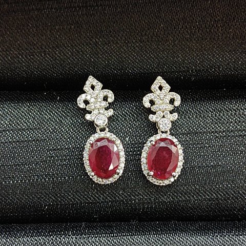Ruby Earrings, Jewelry & Accessories from Taizhou, China - Lanmao Jewelry — Taizhou Huihuan International Trading Co., Ltd.