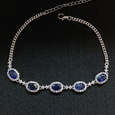 Sapphire Bracelet, Jewelry & Accessories from Taizhou, China - Lanmao Jewelry — Taizhou Huihuan International Trading Co., Ltd.