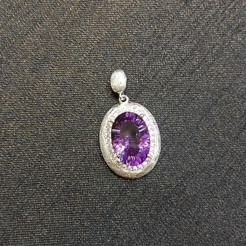 Amethyst Pendant — Chain Not Included, Jewelry & Accessories from Taizhou, China - Lanmao Jewelry — Taizhou Huihuan International Trading Co., Ltd.