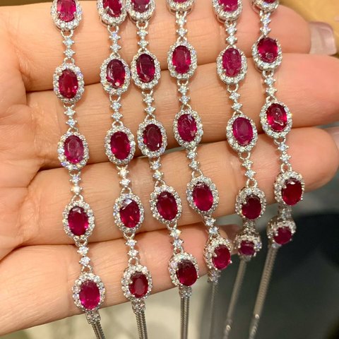 Ruby Bracelet, Jewelry & Accessories from Taizhou, China - Lanmao Jewelry — Taizhou Huihuan International Trading Co., Ltd.