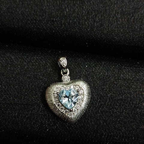 Topaz Heart Pendant — Chain Not Included, Jewelry & Accessories from Taizhou, China - Lanmao Jewelry — Taizhou Huihuan International Trading Co., Ltd.