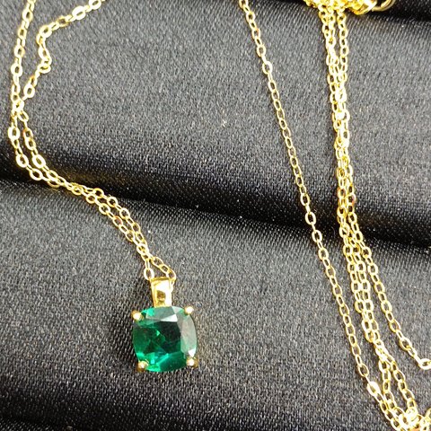 Lab-Grown Emerald Necklace, Jewelry & Accessories from Taizhou, China - Lanmao Jewelry — Taizhou Huihuan International Trading Co., Ltd.