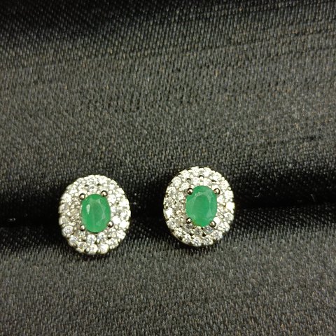 Emerald Earrings, Jewelry & Accessories from Taizhou, China - Lanmao Jewelry — Taizhou Huihuan International Trading Co., Ltd.
