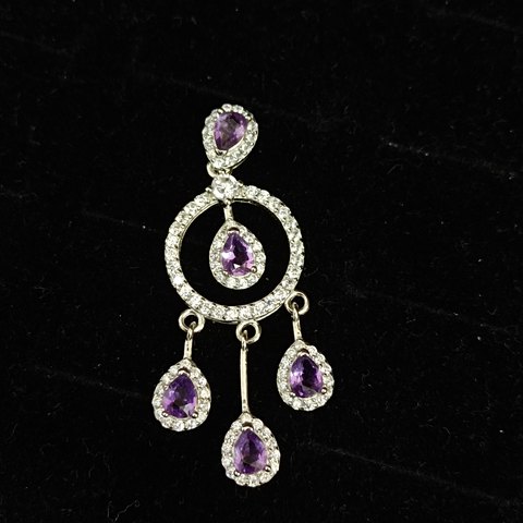 Amethyst Pendant — Chain Not Included, Jewelry & Accessories from Taizhou, China - Lanmao Jewelry — Taizhou Huihuan International Trading Co., Ltd.