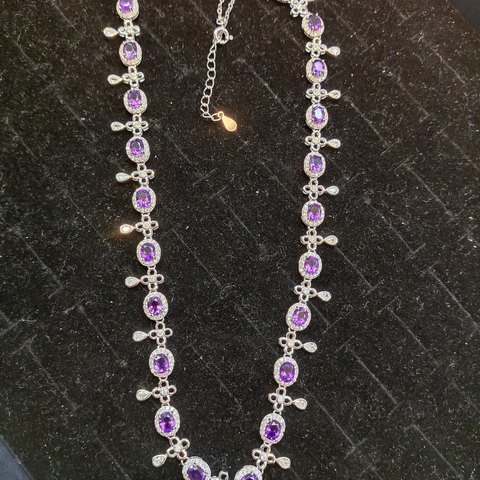 Amethyst Necklace, Jewelry & Accessories from Taizhou, China - Lanmao Jewelry — Taizhou Huihuan International Trading Co., Ltd.