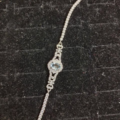 Aquamarine Bracelet, Jewelry & Accessories from Taizhou, China - Lanmao Jewelry — Taizhou Huihuan International Trading Co., Ltd.
