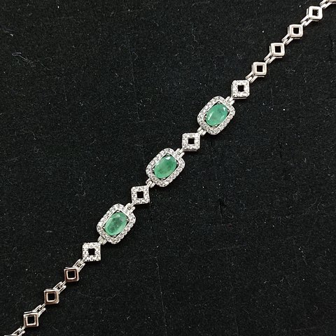 Emerald Bracelet, Jewelry & Accessories from Taizhou, China - Lanmao Jewelry — Taizhou Huihuan International Trading Co., Ltd.