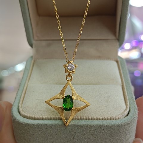 Diopside Pendant — Chain Not Included, Jewelry & Accessories from Taizhou, China - Lanmao Jewelry — Taizhou Huihuan International Trading Co., Ltd.