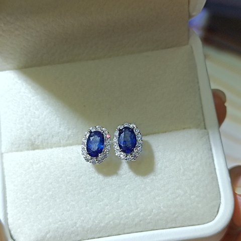 Sapphire Earrings, Jewelry & Accessories from Taizhou, China - Lanmao Jewelry — Taizhou Huihuan International Trading Co., Ltd.