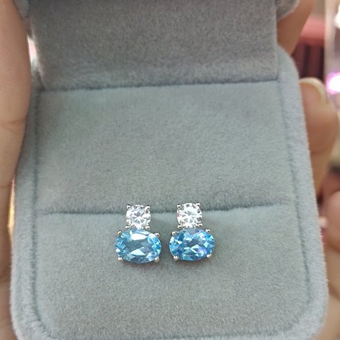 Topaz Earrings, Jewelry & Accessories from Taizhou, China - Lanmao Jewelry — Taizhou Huihuan International Trading Co., Ltd.